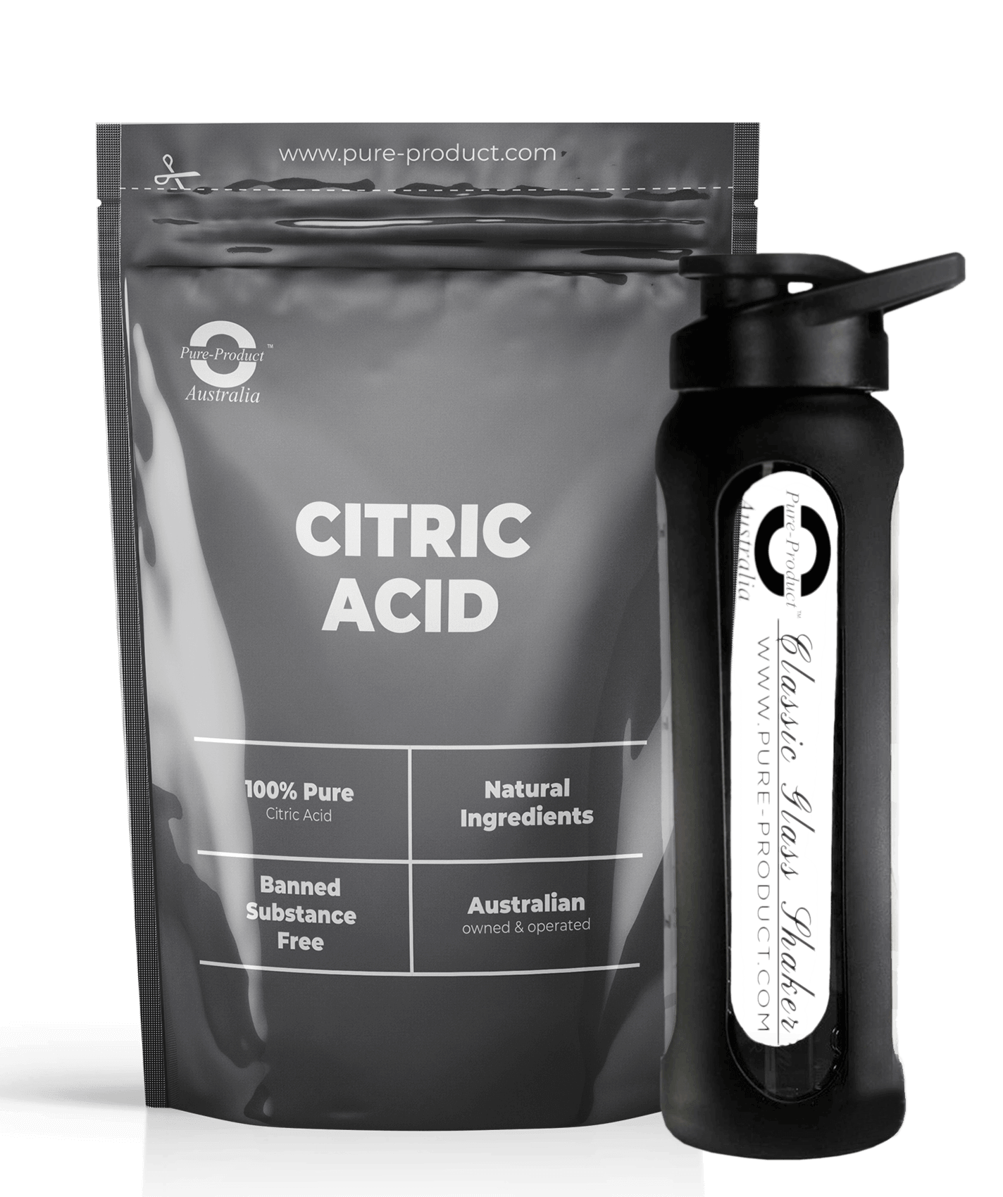 Citric Acid Powder pure and natural ingredients by Pure Product.