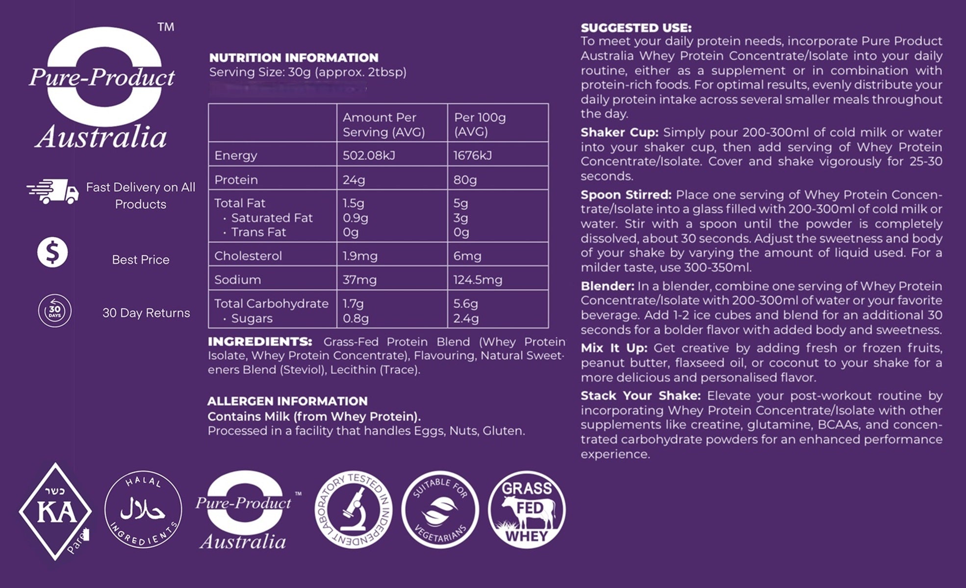 Whey Protein Concentrate