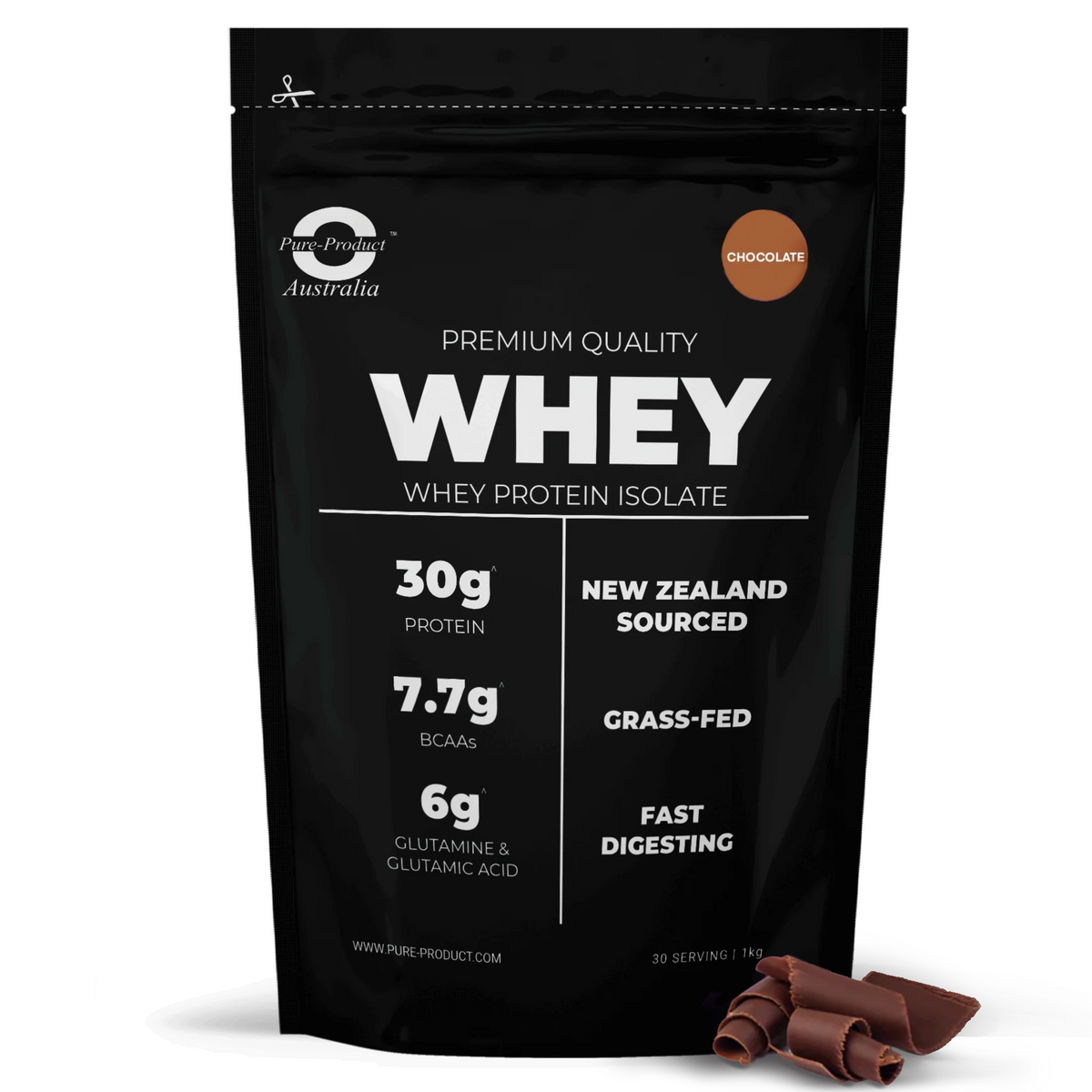 Grass-fed New Zealand Whey Protein Isolate Pure Product Australia