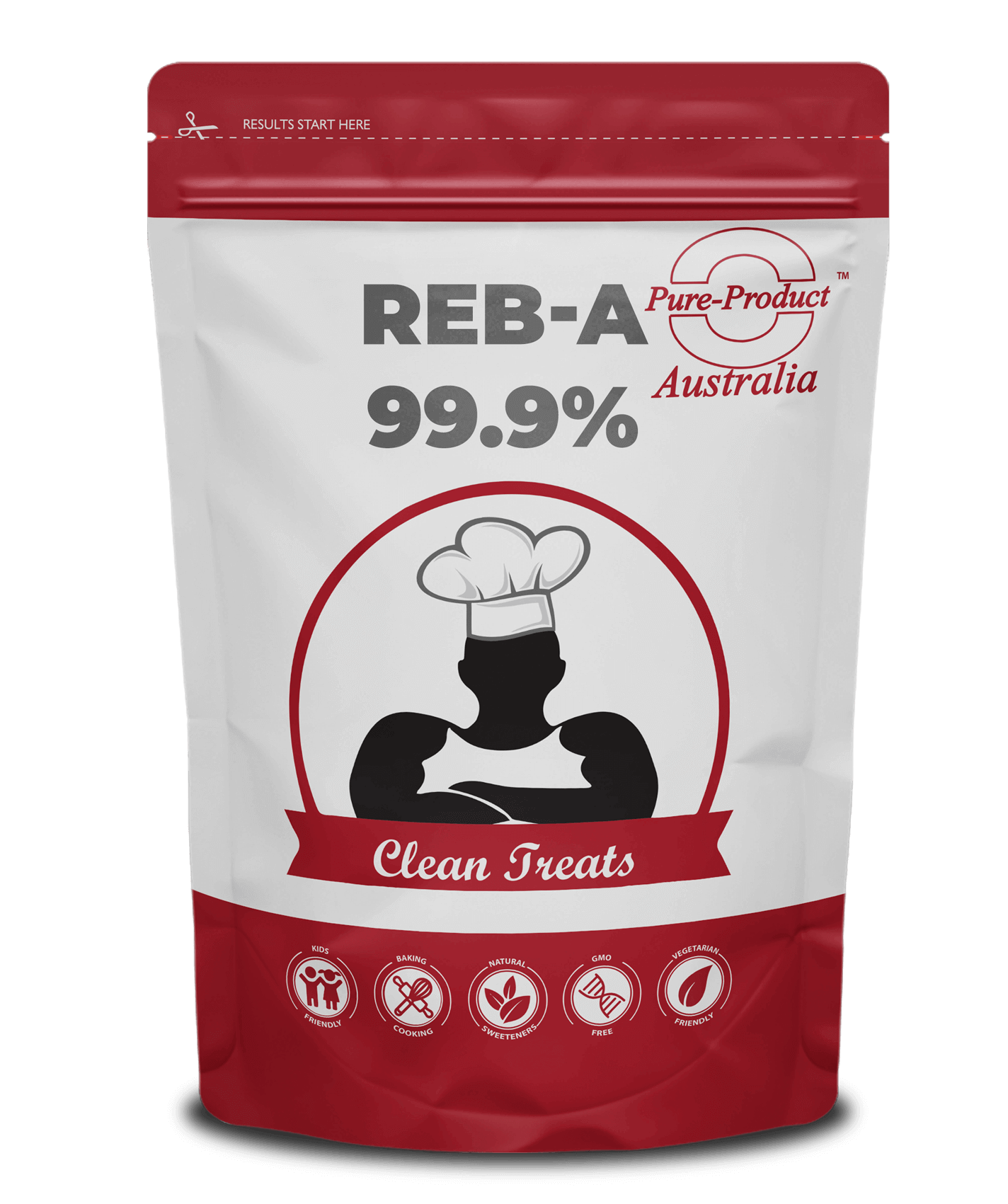 Stevia Extract REB-A 99.9% (REBAUDIOSIDE A) Pure Product Australia Stevia Reb-A (Stevia Extract) is an all-natural sweetener extracted from the stevia leaf that is used to heighten sweetening intensity and improve the taste. The stevia rebaudiana plant co