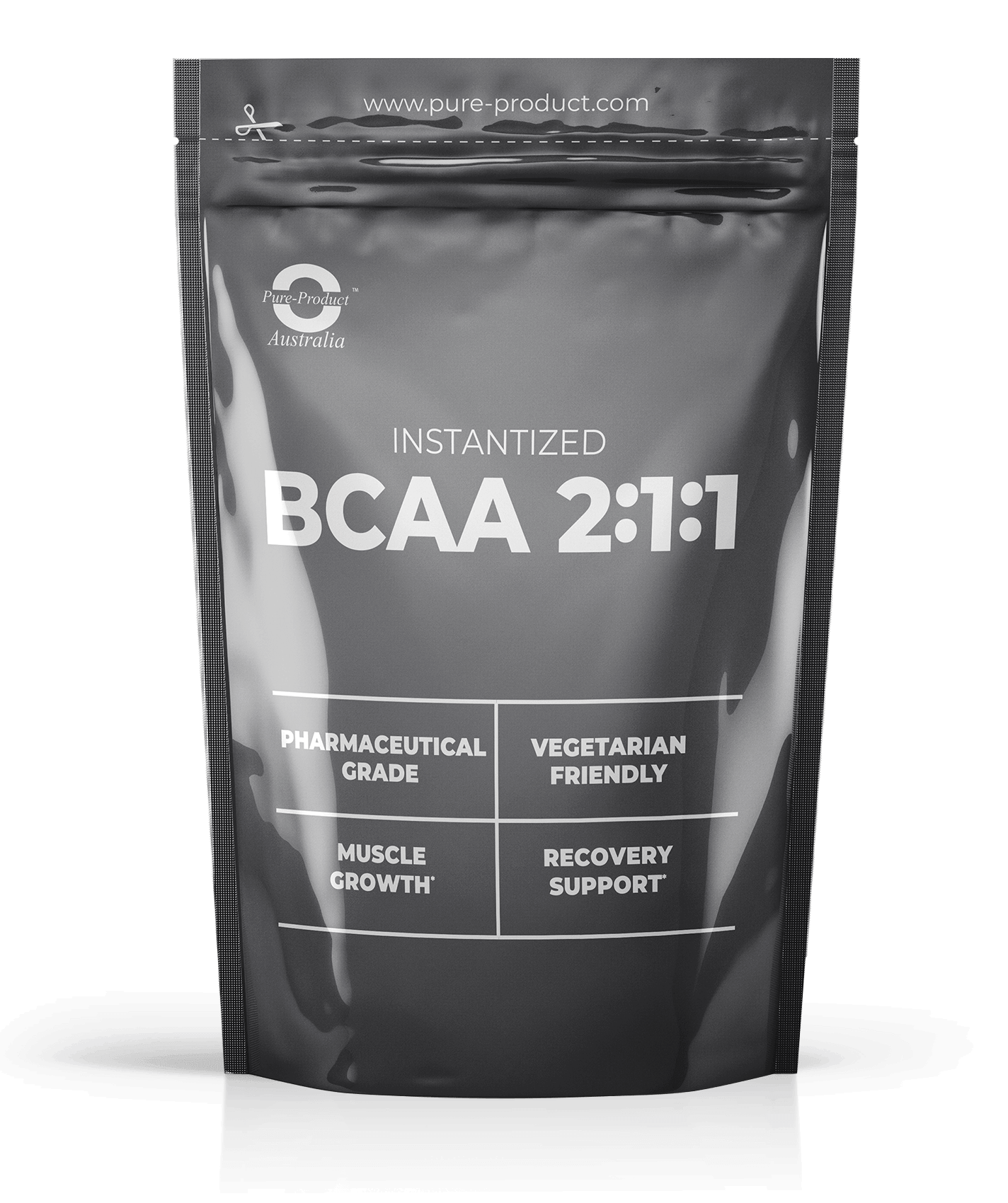 BCAA Powder 2:1:1, Branched Chain Amino Acids (BCAAs) are three of the nine Essential Amino Acids with similar structures that beneficially influence the muscles. As they cannot be naturally produced by our body, they must be obtained through protein-rich