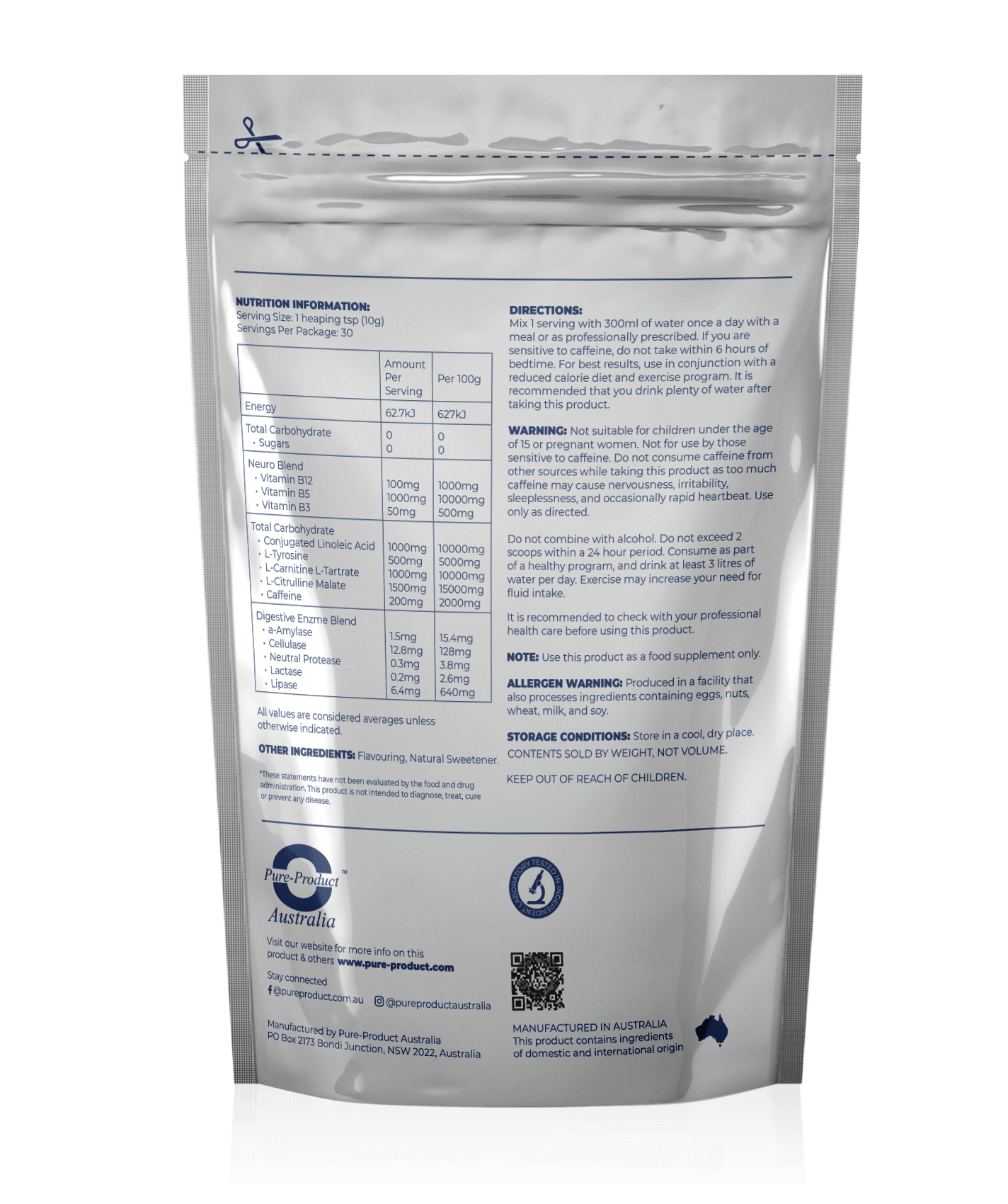 Fat Burner Powder, Pure Product Fat Burners formula gives you the energy and nutritional value you need to build muscle and burn fat. It has been designed to help lose weight faster, by raising your metabolic rate, boosting your energy levels and controll