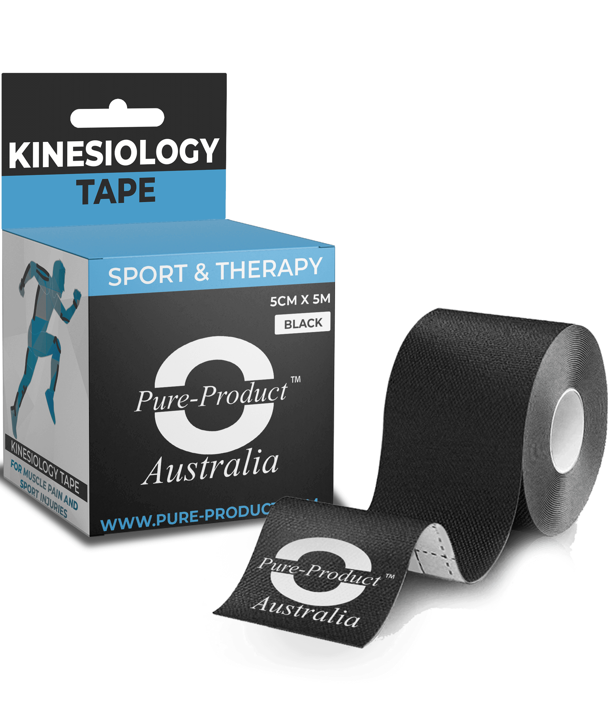 Kinesiology Tape Pure Product Australia Professional Shaker with metal ball.