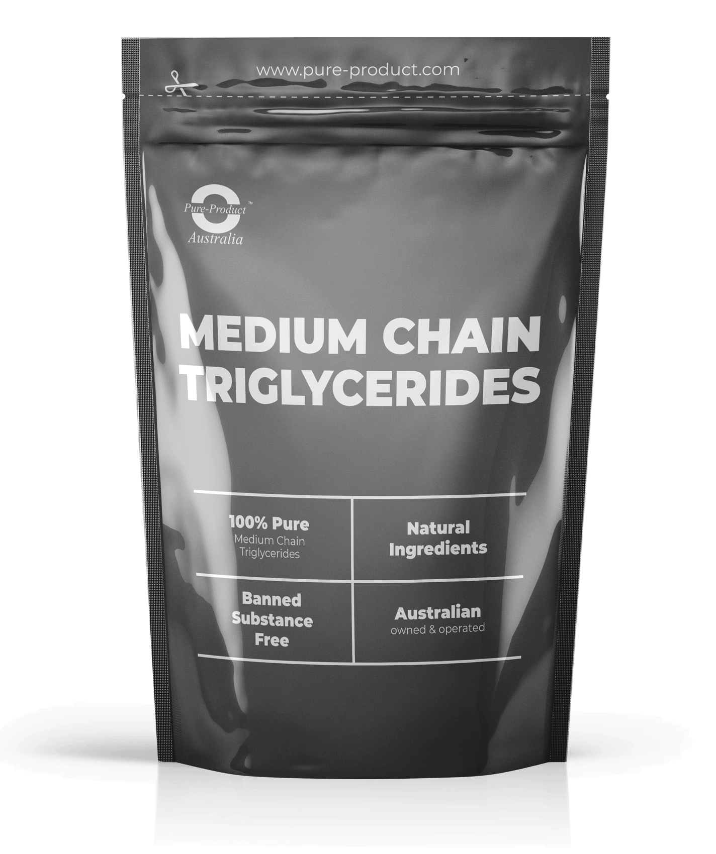 Medium Chain Triglycerides (MCT) supplement, natural ingredients and banned substance-free