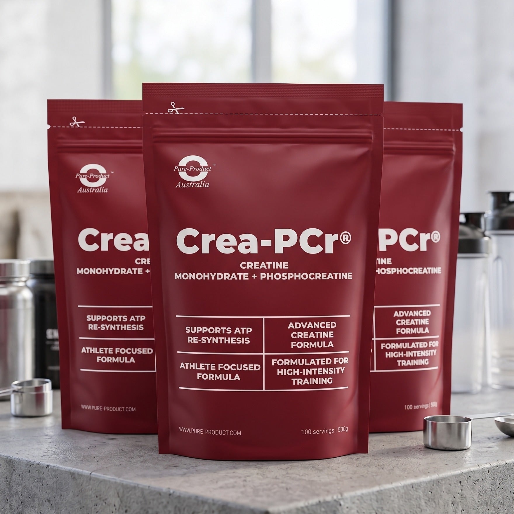 Creatine monohydrate powder, illustrating what creatine is and how it works.