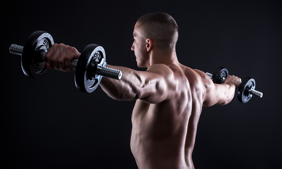 What are the correct exercises for strengthening and increasing shoulder muscles?