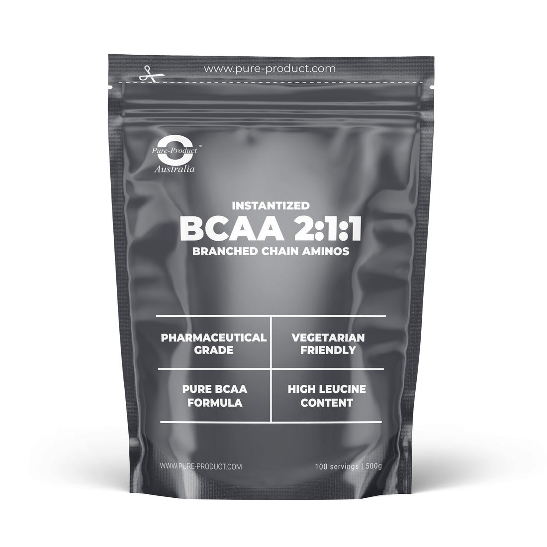 BCAA 2:1:1 powder pouch - Pure Product Australia