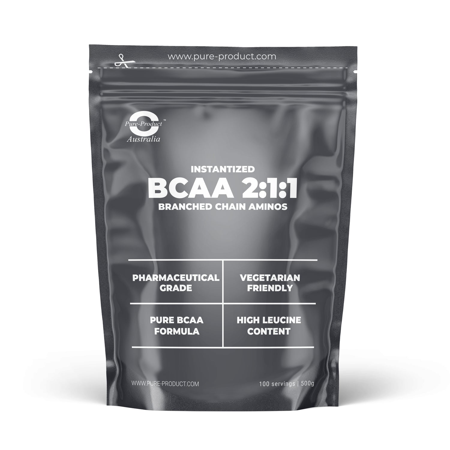 BCAA 2:1:1 powder pouch - Pure Product Australia