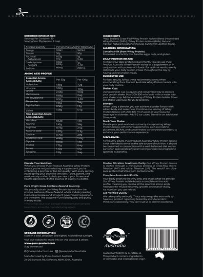 Whey Protein Isolate