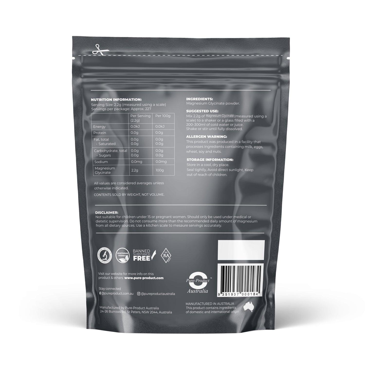 Magnesium Glycinate Powder