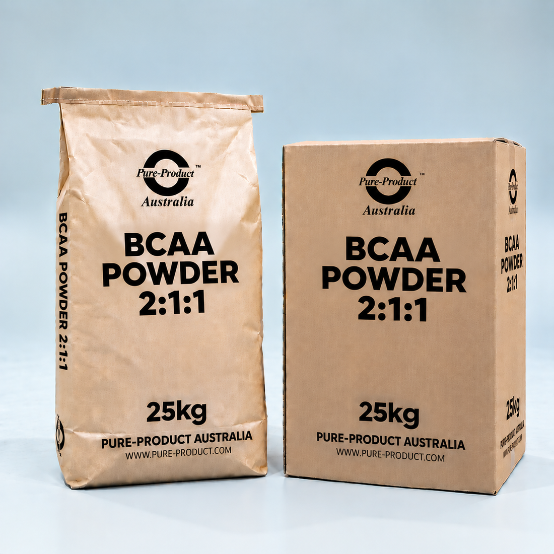 BCAA 2:1:1 Powder: Leucine, Isoleucine and Valine 25kg BULK