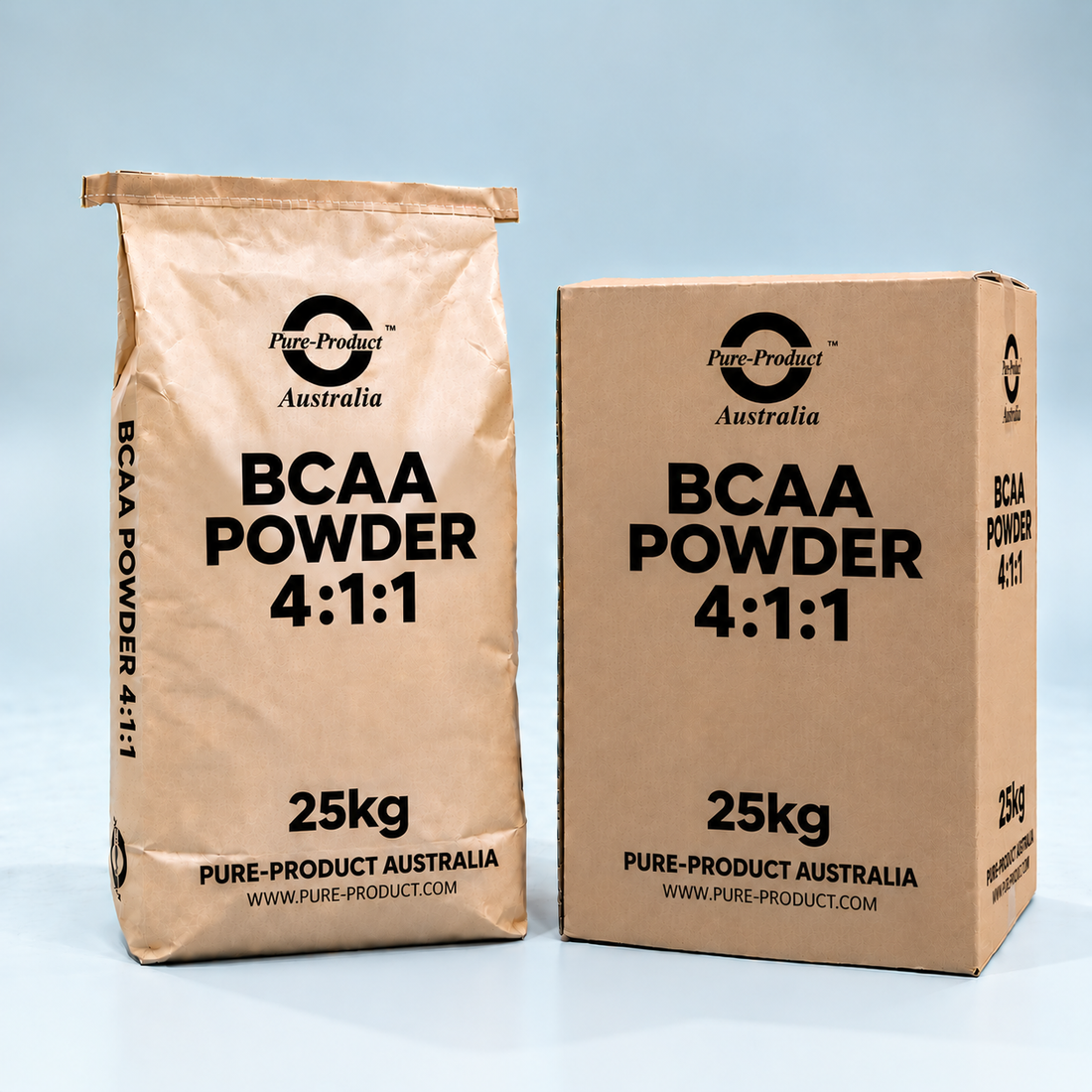 BCAA Powder 4:1:1: Leucine, Isoleucine and Valine 25kg Bulk