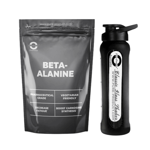 Beta Alanine, Beta-Alanine is a non-essential amino acid. It is naturally made by the body but also found in animal products. Beta Alanine's main effect comes from its ability to boost the synthesis of carnosine, which helps the muscles reduce their acid