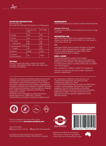 Creatine Monohydrate Powder