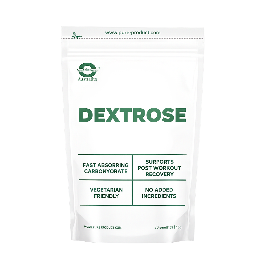 Dextrose monohydrate powder pouch - Pure Product Australia