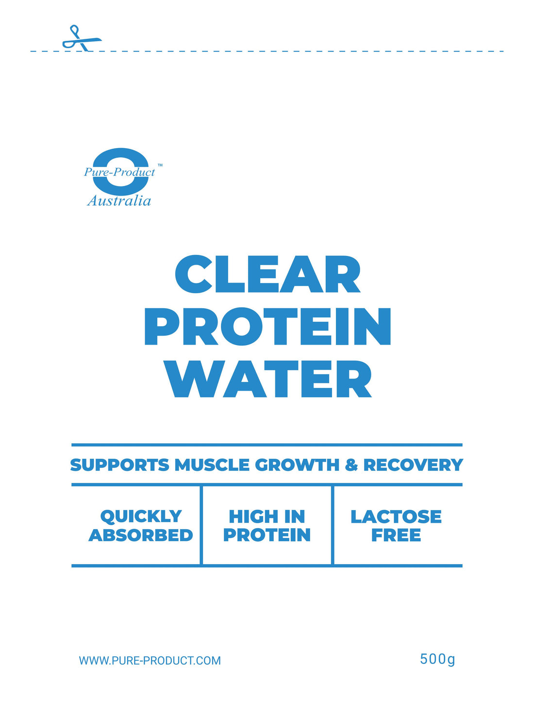 Clear Protein Powder