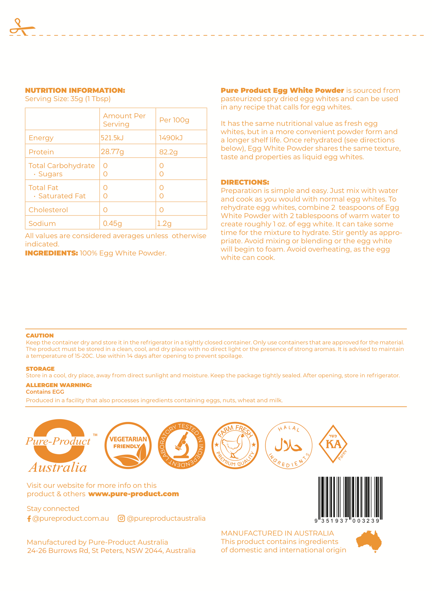 Egg White Powder