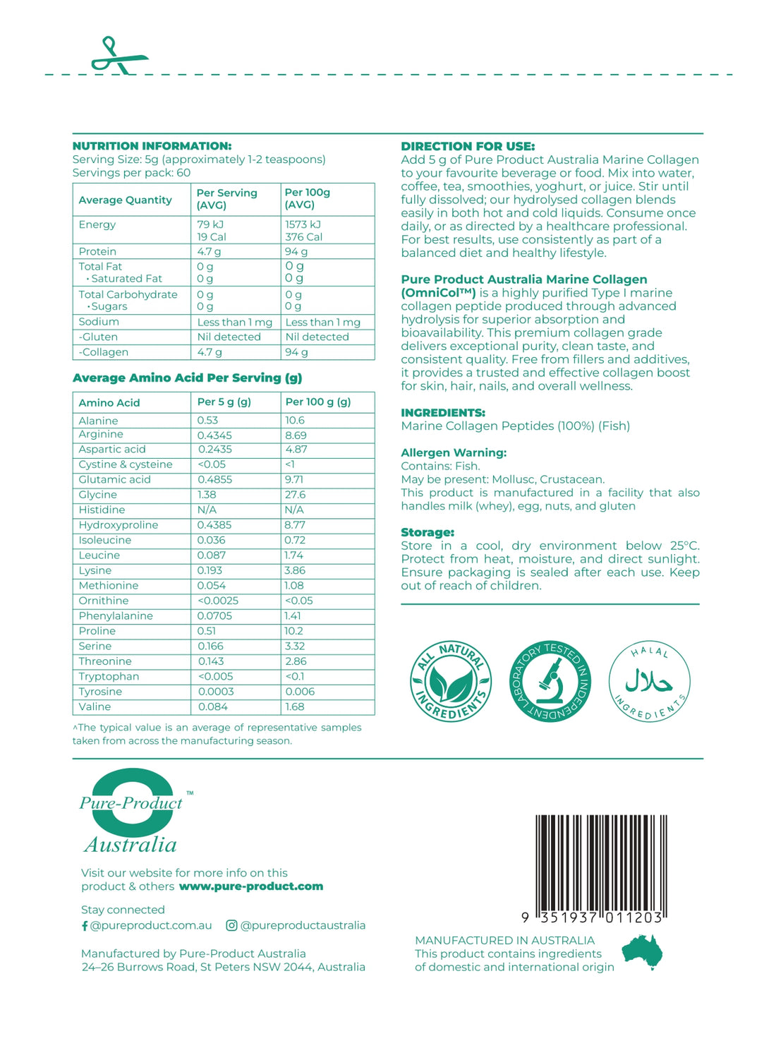 Marine Collagen Peptides