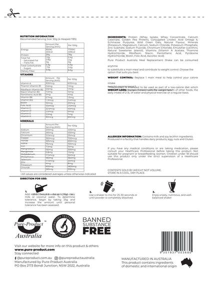 Meal Replacement Shake