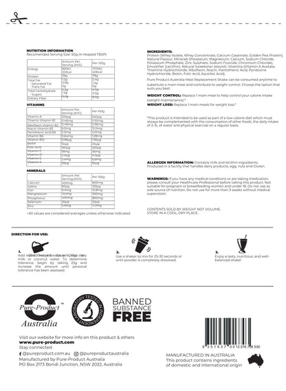 Meal Replacement Shake