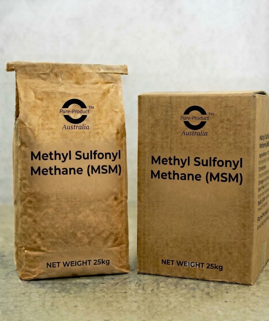Methyl Sulfonyl Methane (MSM) Powder 25kg BULK