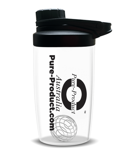 Glass Protein Shaker Bottle 550ml - The Jar