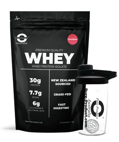 New Zealand whey protein isolate strawberry