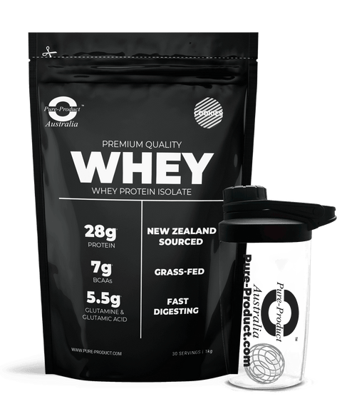 New Zealand whey protein isolate cookies and cream