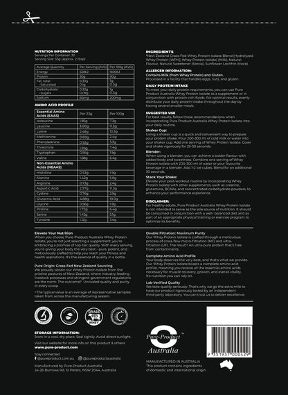Whey Protein Isolate