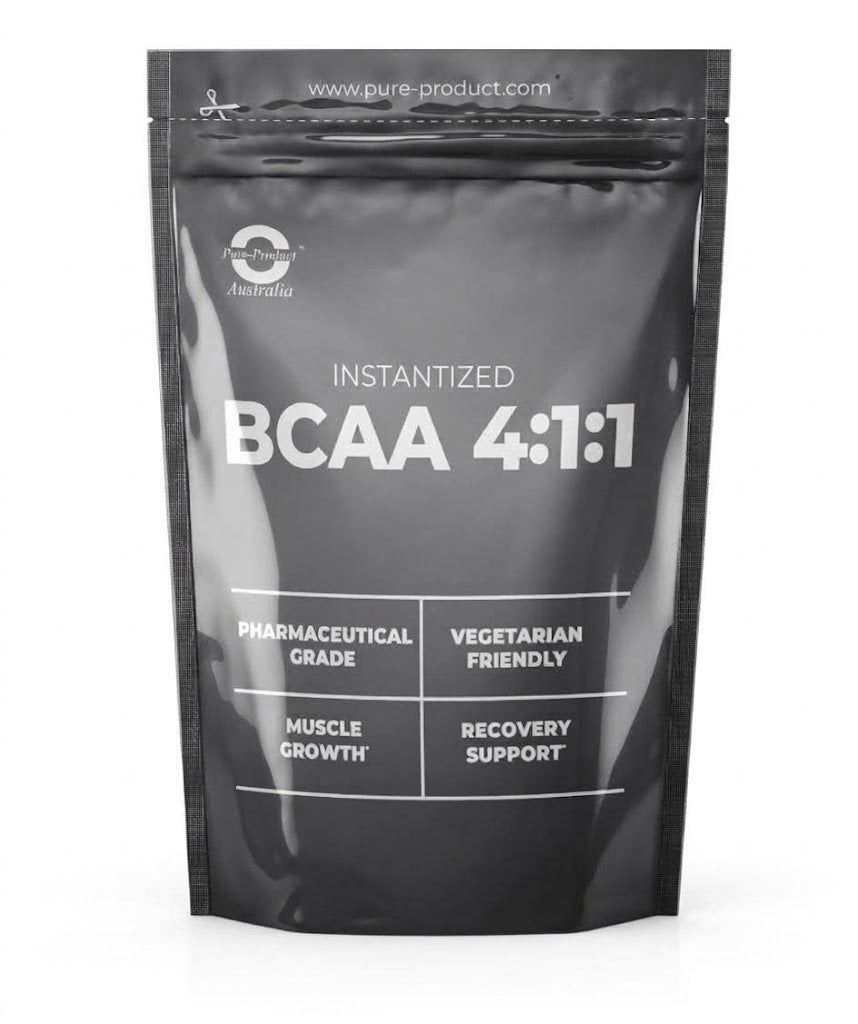 BCAA Powder 4:1:1: Leucine, Isoleucine and Valine