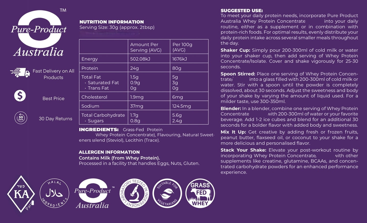 Whey Protein Concentrate