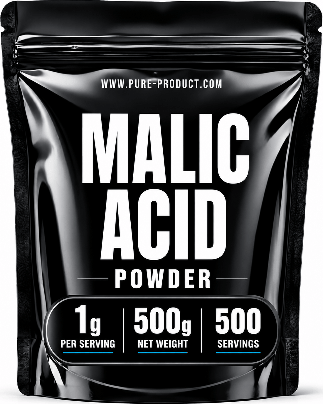 Malic acid powder 500g pouch by Pure Product Australia, food grade