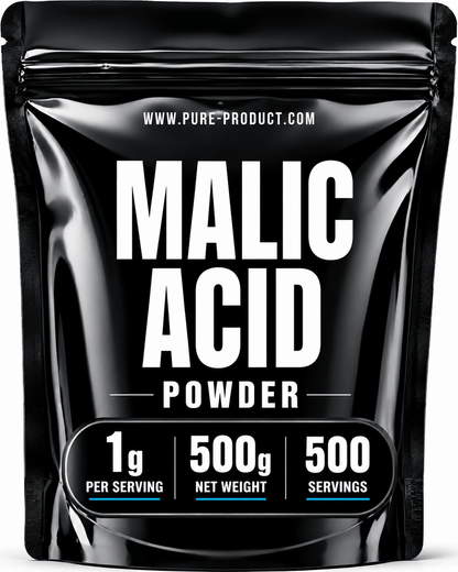 Malic acid powder 500g pouch by Pure Product Australia, food grade
