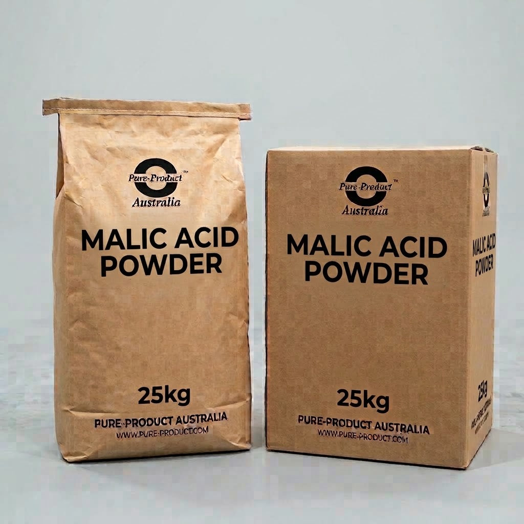 Malic Acid Powder - Food Grade, Australian Packed 25kg BULK