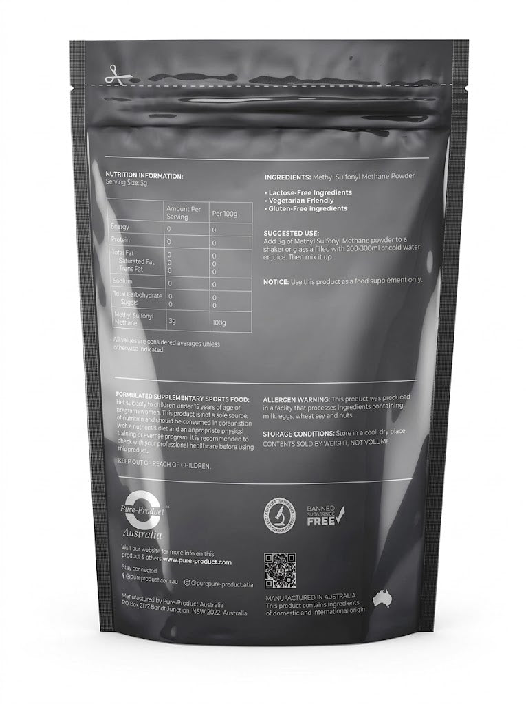 Methyl Sulfonyl Methane (MSM) Powder