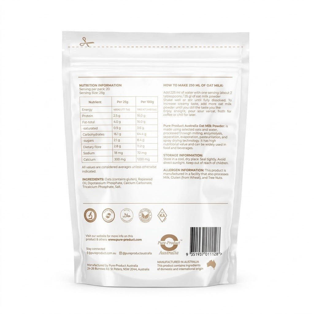 Oat Milk Plant Powder Australia