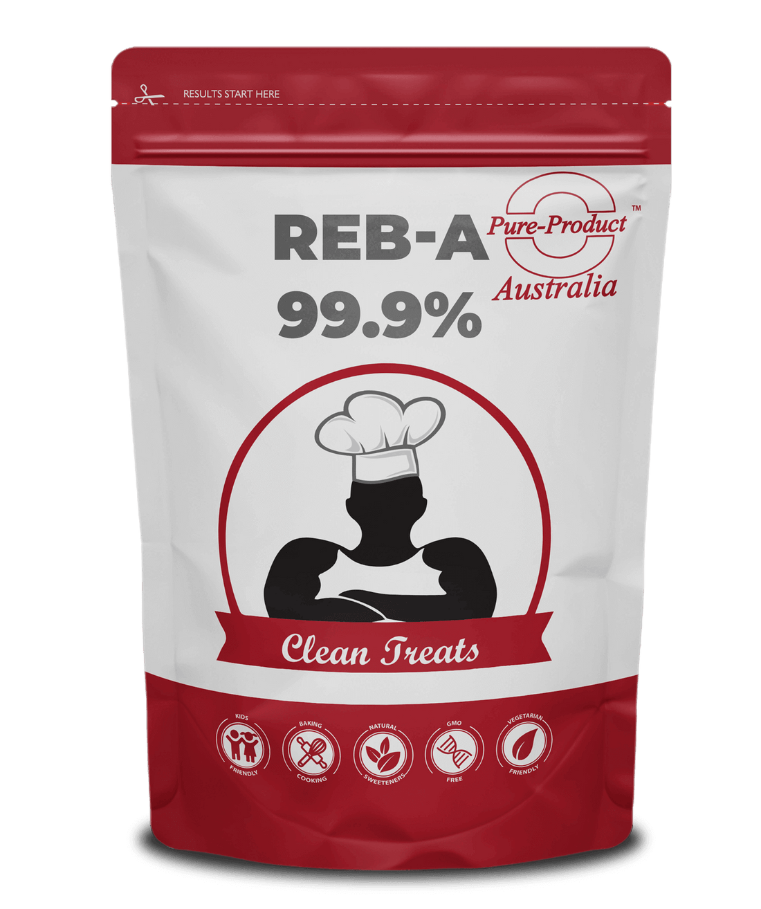 Stevia Extract REB-A 99.9% (REBAUDIOSIDE A) Pure Product Australia Stevia Reb-A (Stevia Extract) is an all-natural sweetener extracted from the stevia leaf that is used to heighten sweetening intensity and improve the taste. The stevia rebaudiana plant co