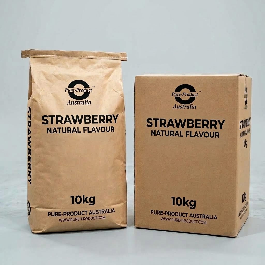 Strawberry Natural Flavour Powder 10kg BULK