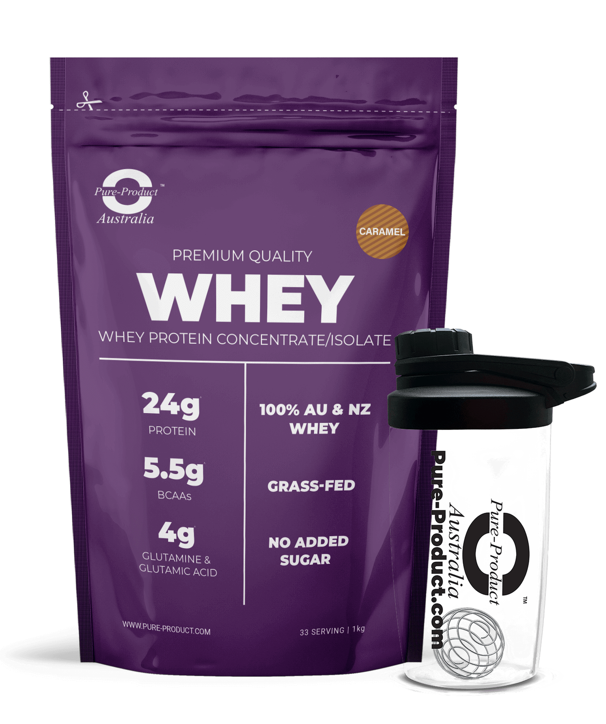 Whey Protein Blend | Whey Protein Concentrate + Whey Protein Isolate | Grass-Fed AU