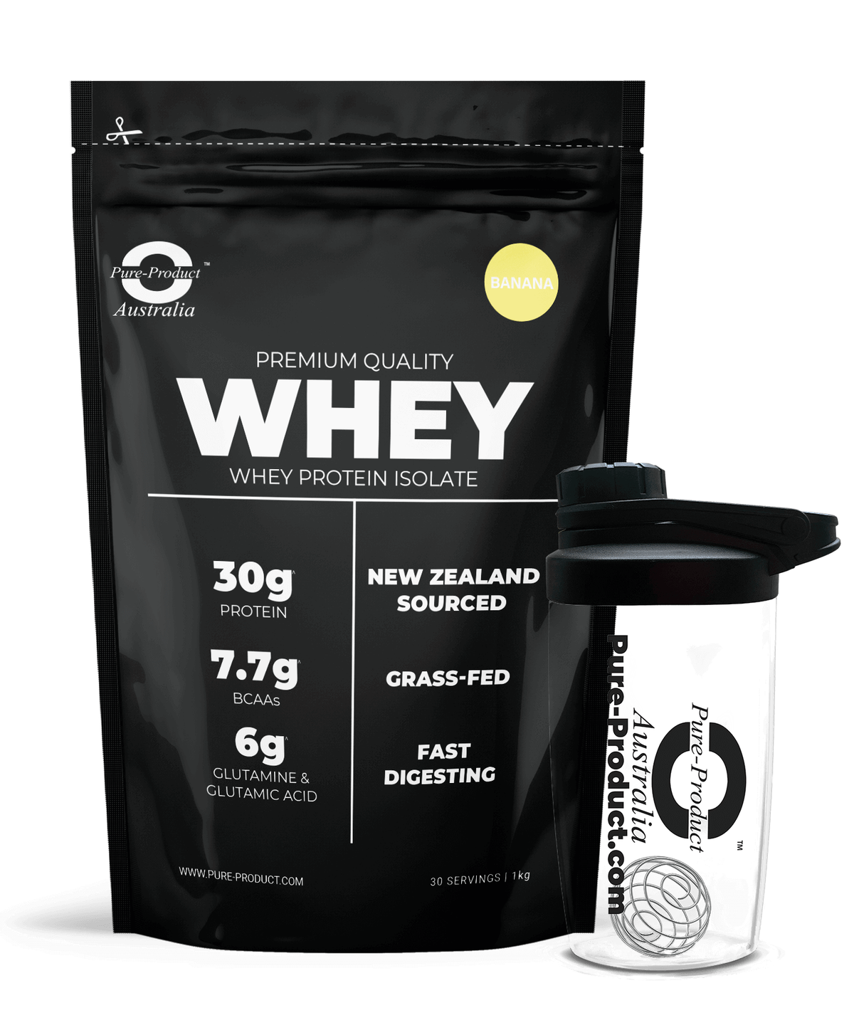 Grass-Fed Whey Protein Isolate (WPI)