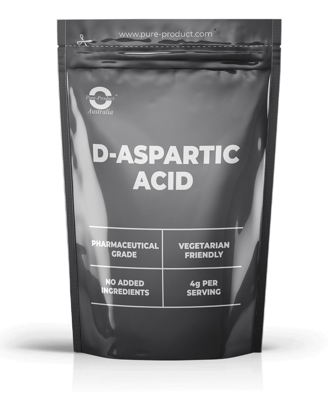 D-Aspartic Acid (D-AA) Powder– Pure Product Australia