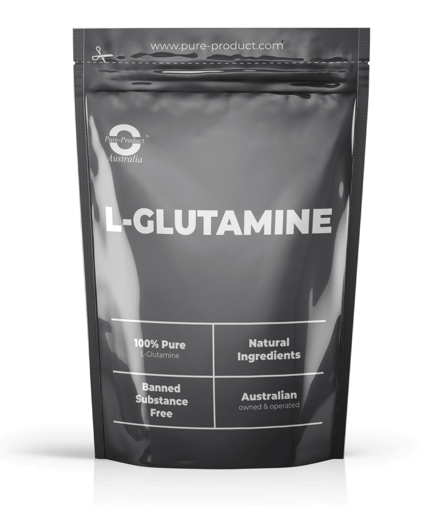 L-Glutamine, Glutamine is the most common amino acid found in your muscles - over 61% of skeletal muscle is Glutamine. Glutamine consists of 19% nitrogen, making it the primary transporter of nitrogen into your muscle cells. During intense training, Gluta