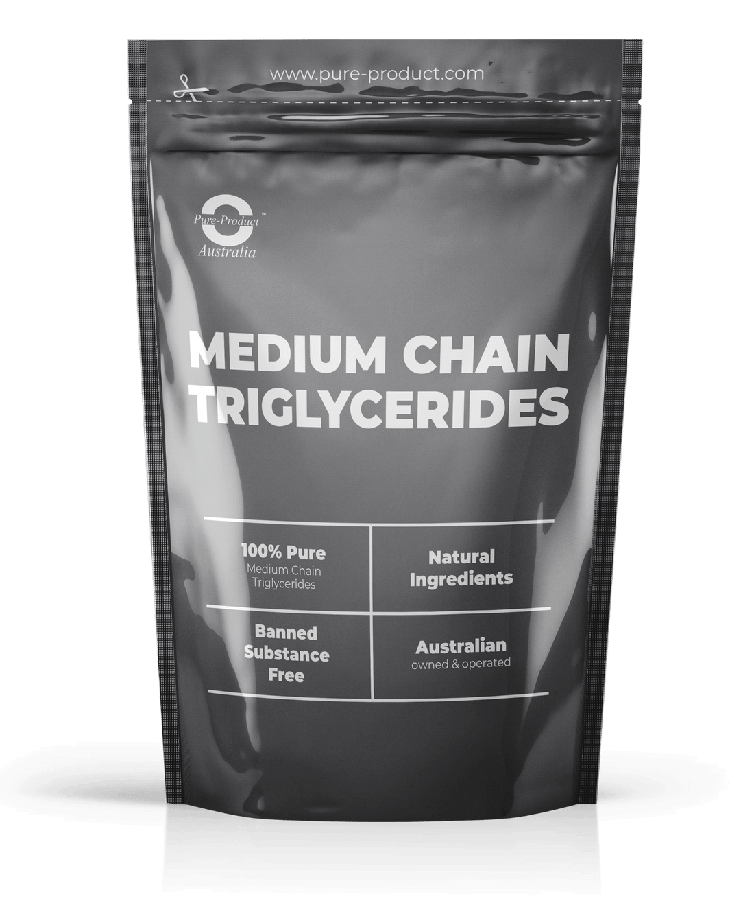 Medium Chain Triglycerides (MCT) supplement, natural ingredients and banned substance-free